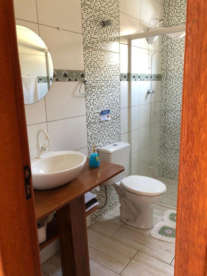 Casa próxima a praia de Calheiros Governador Celso Ramos Exterior foto